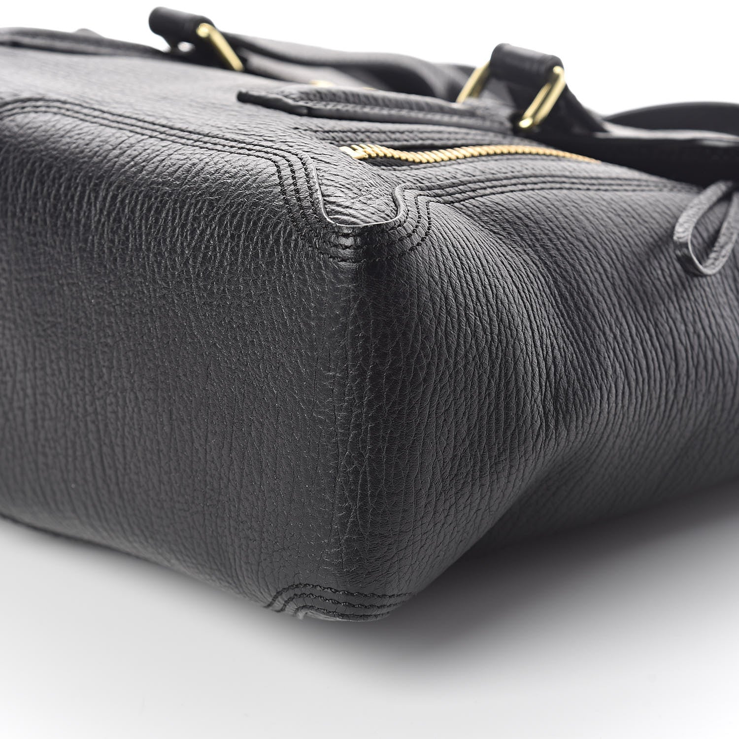 3.1 Phillip Lim 3.1 Textured Calfskin Medium Pashli Satchel Black 9 of 9