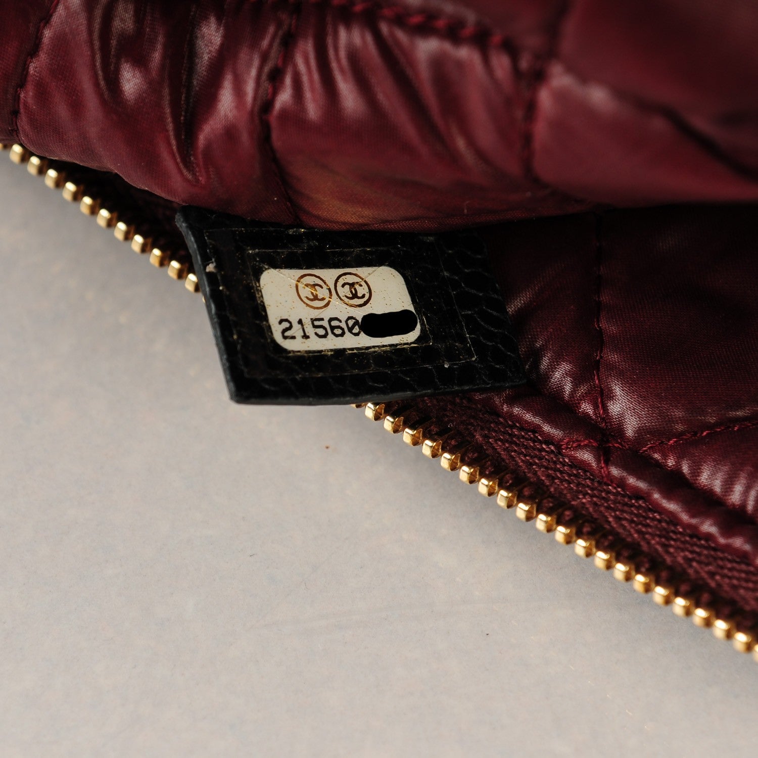 Chanel Caviar Quilted Large Cosmetic Case Black 7 of 7