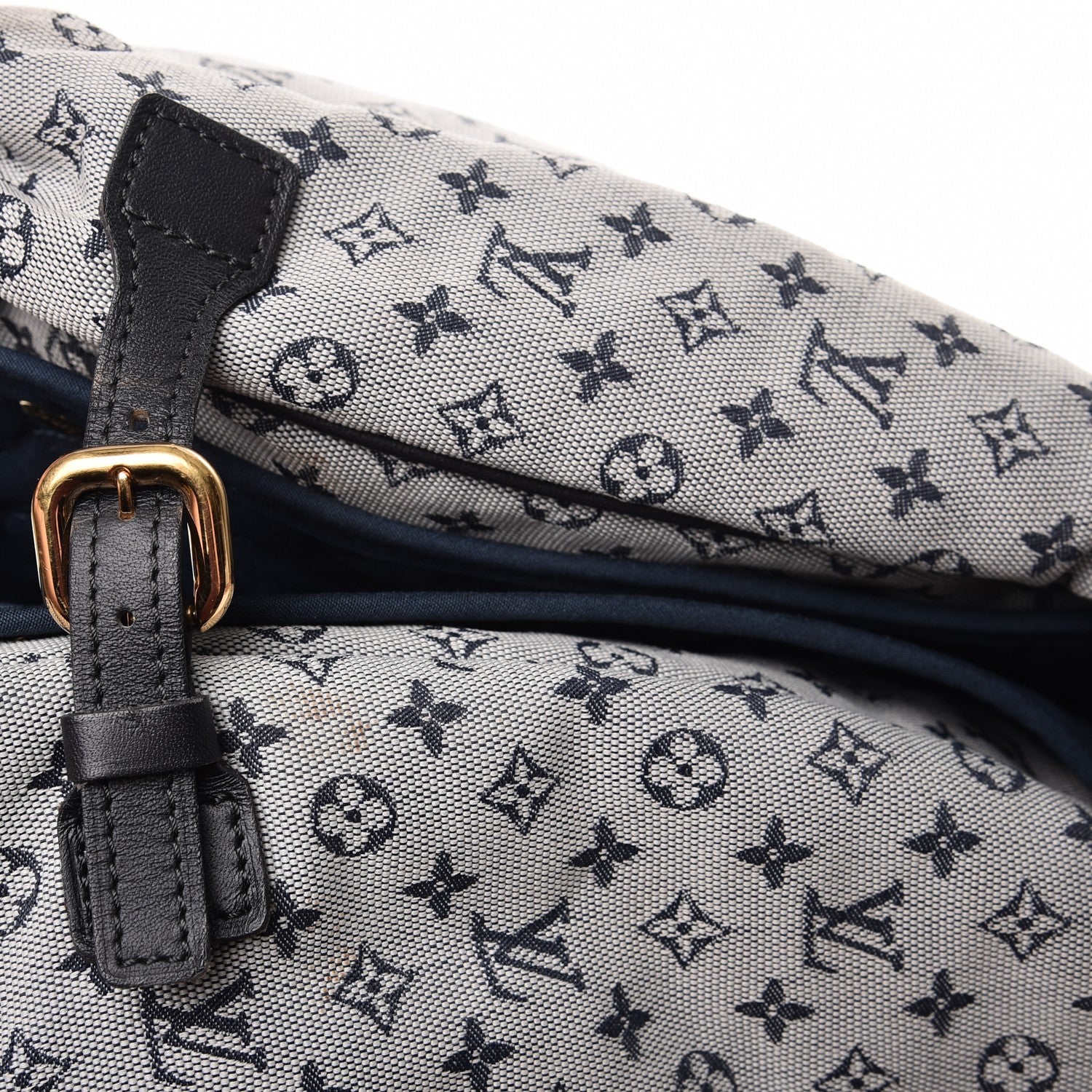 Louis Vuitton Mini Lin Sac a Langer Diaper Bag Blue 12 of 12