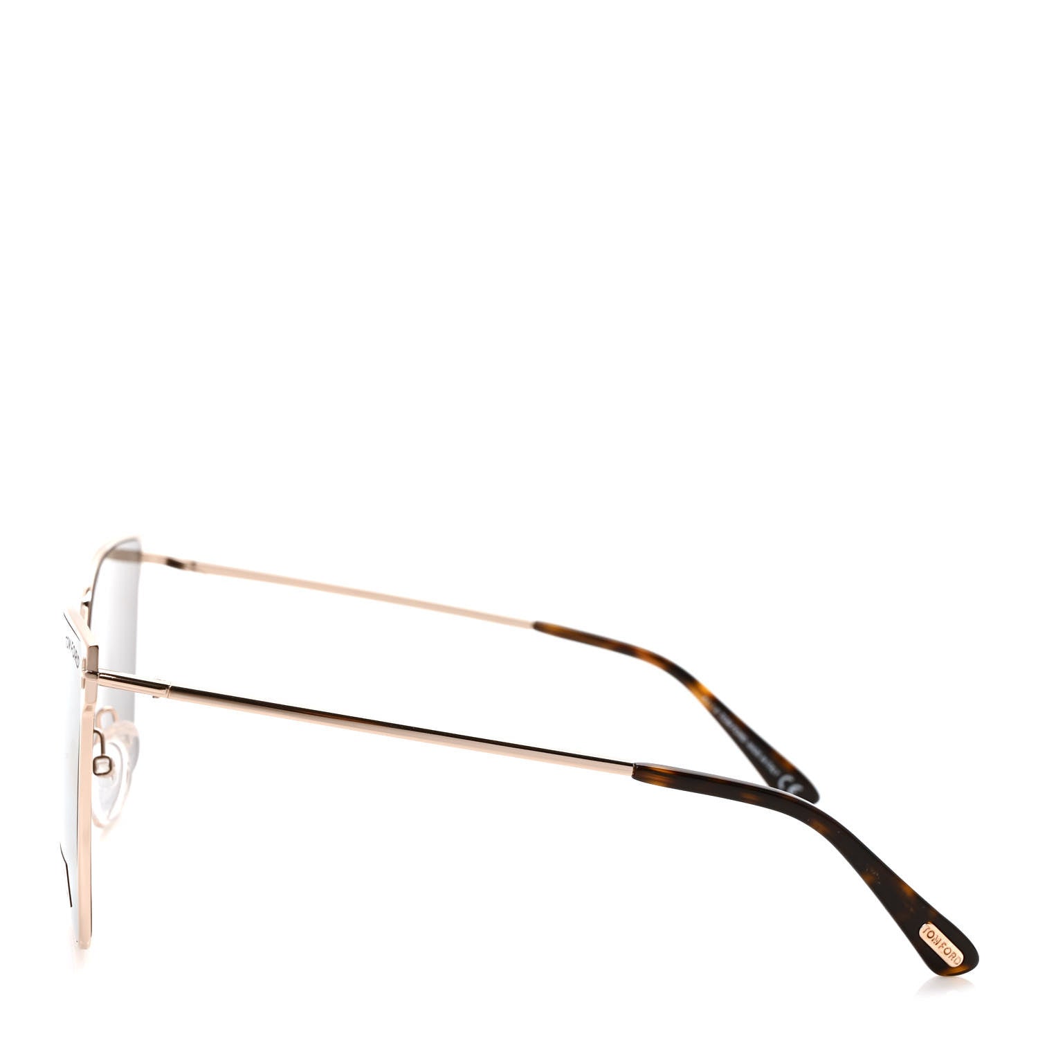 Tom Ford Helena Sunglasses TF653 Gold Tortoise 3 of 8