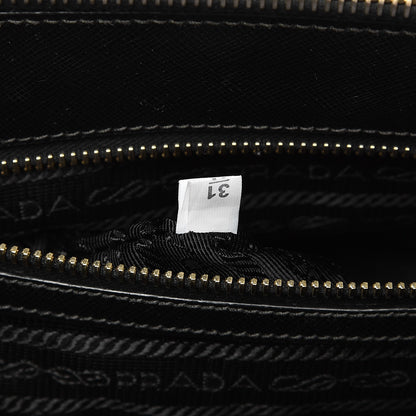 Prada Saffiano Medium Galleria Double Zip Tote Black 8 of 14