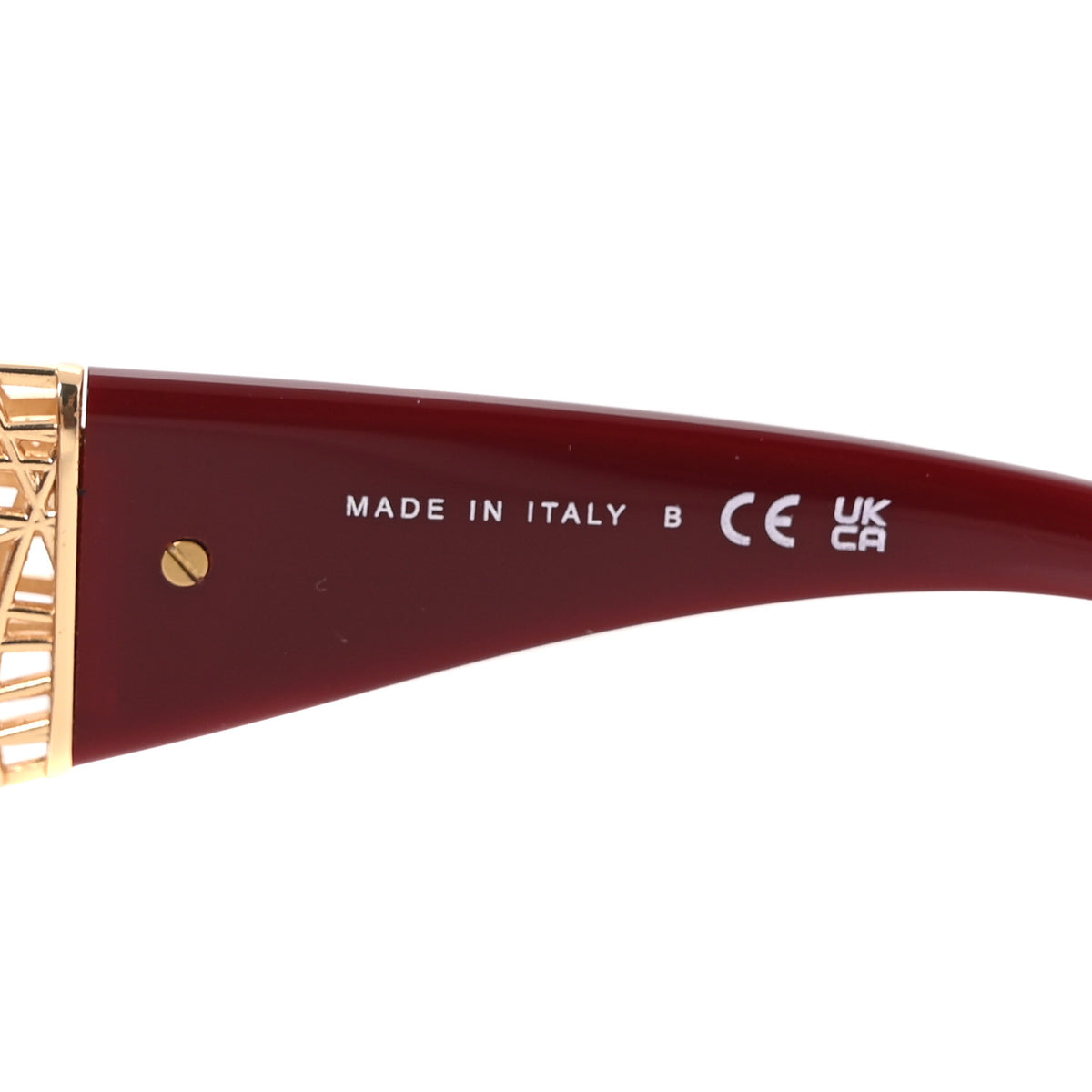 Chanel Acetate Metal Butterfly Sunglasses 5531-A Red 5 of 7