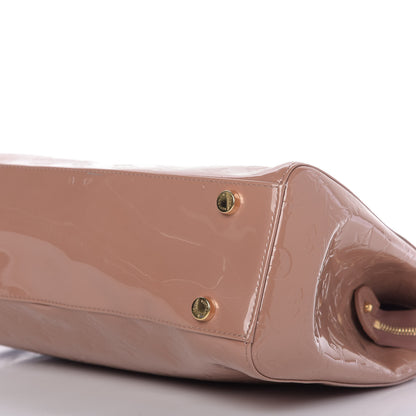 Louis Vuitton Vernis Brea GM Rose Velours 7 of 9