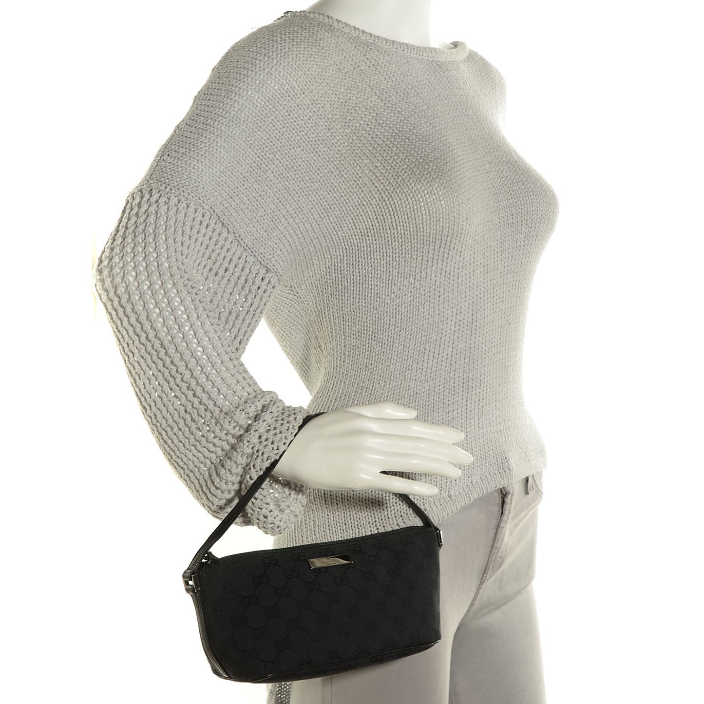 Monogram Boat Pochette Black