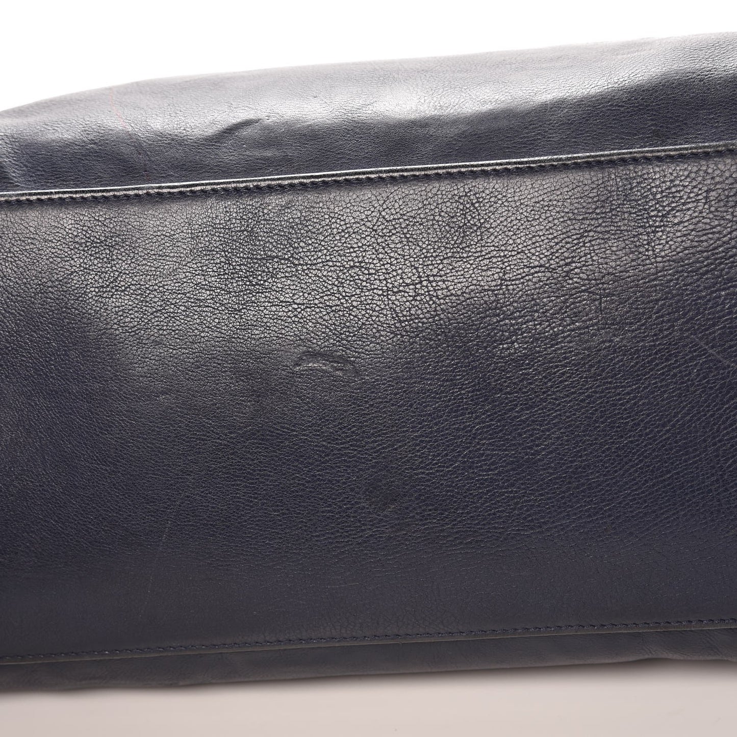 Calfskin Coco Bengal Open Accordion Tote Blue
