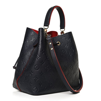 Louis Vuitton Empreinte Neonoe MM Marine Rouge 3 of 13