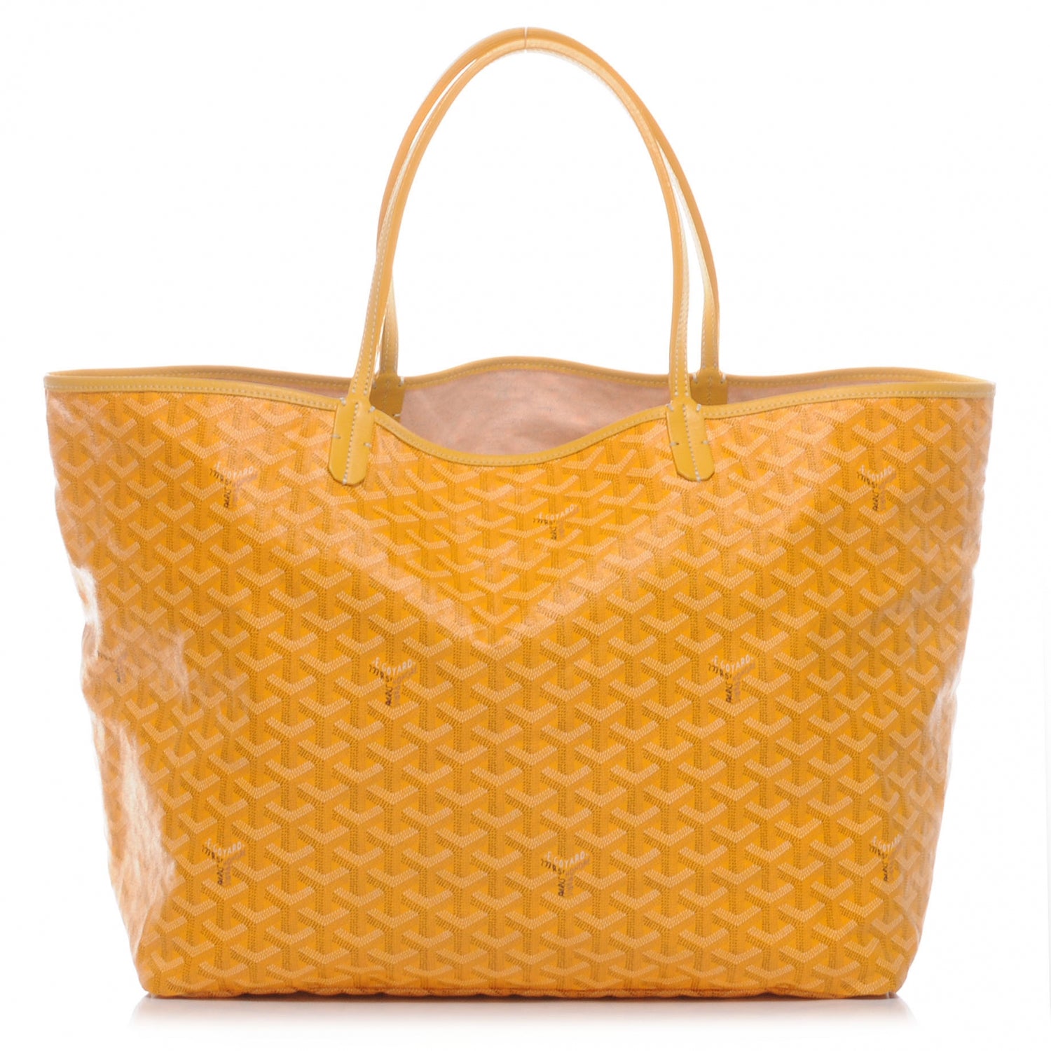 Goyard Goyardine Saint Louis GM Yellow 1 of 6