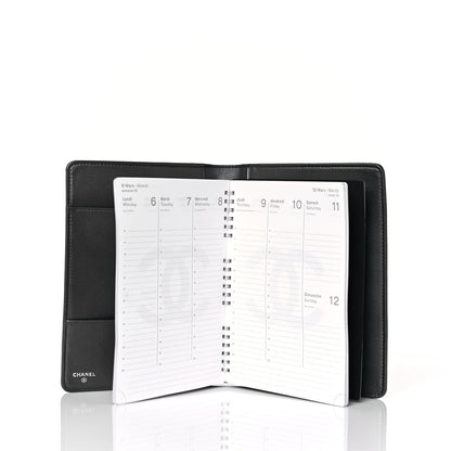 Chanel Stingray Large Agenda Cover Dark Silver 6 of 11