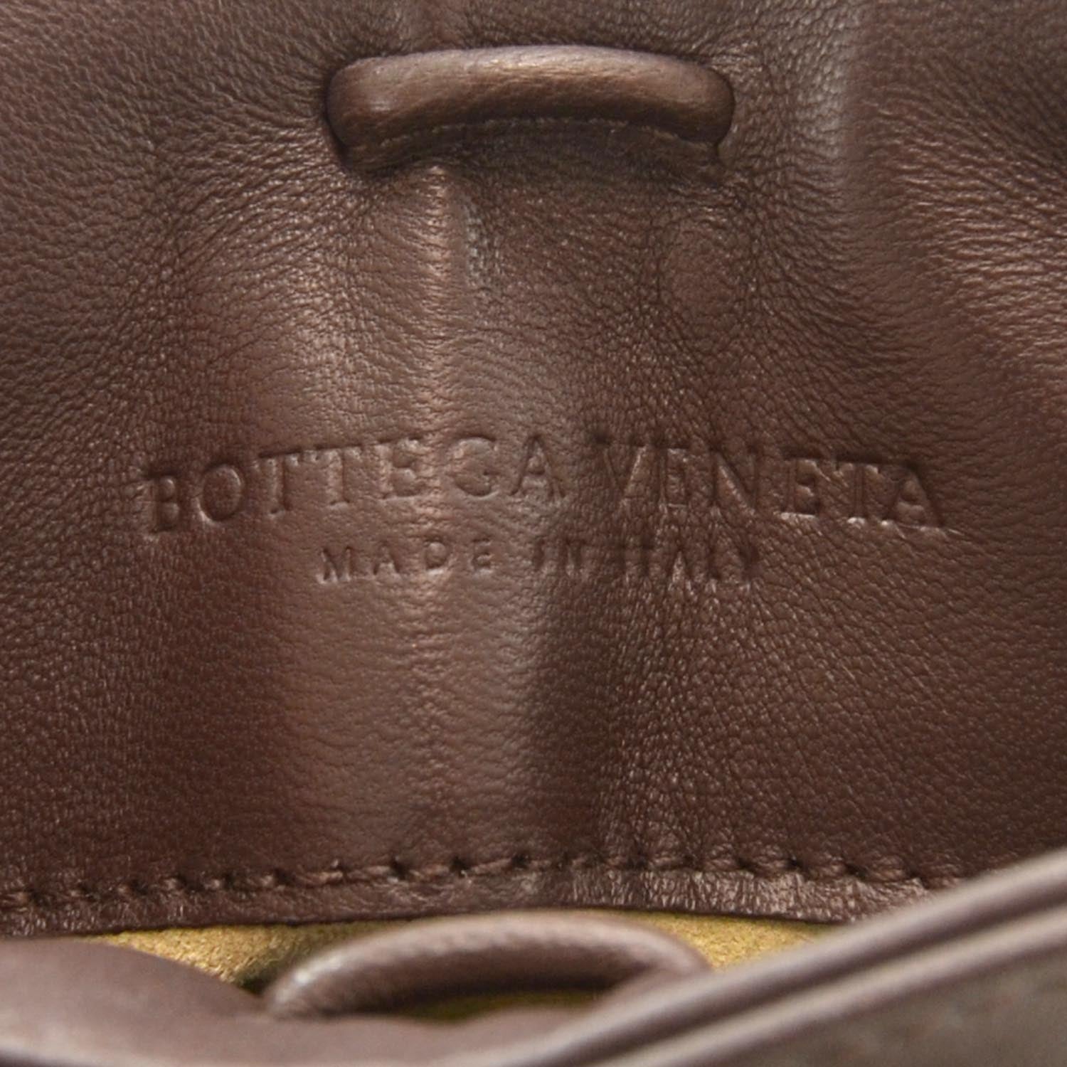 Bottega Veneta Nappa Intrecciato Mini Shoulder Bag Ebano 5 of 7