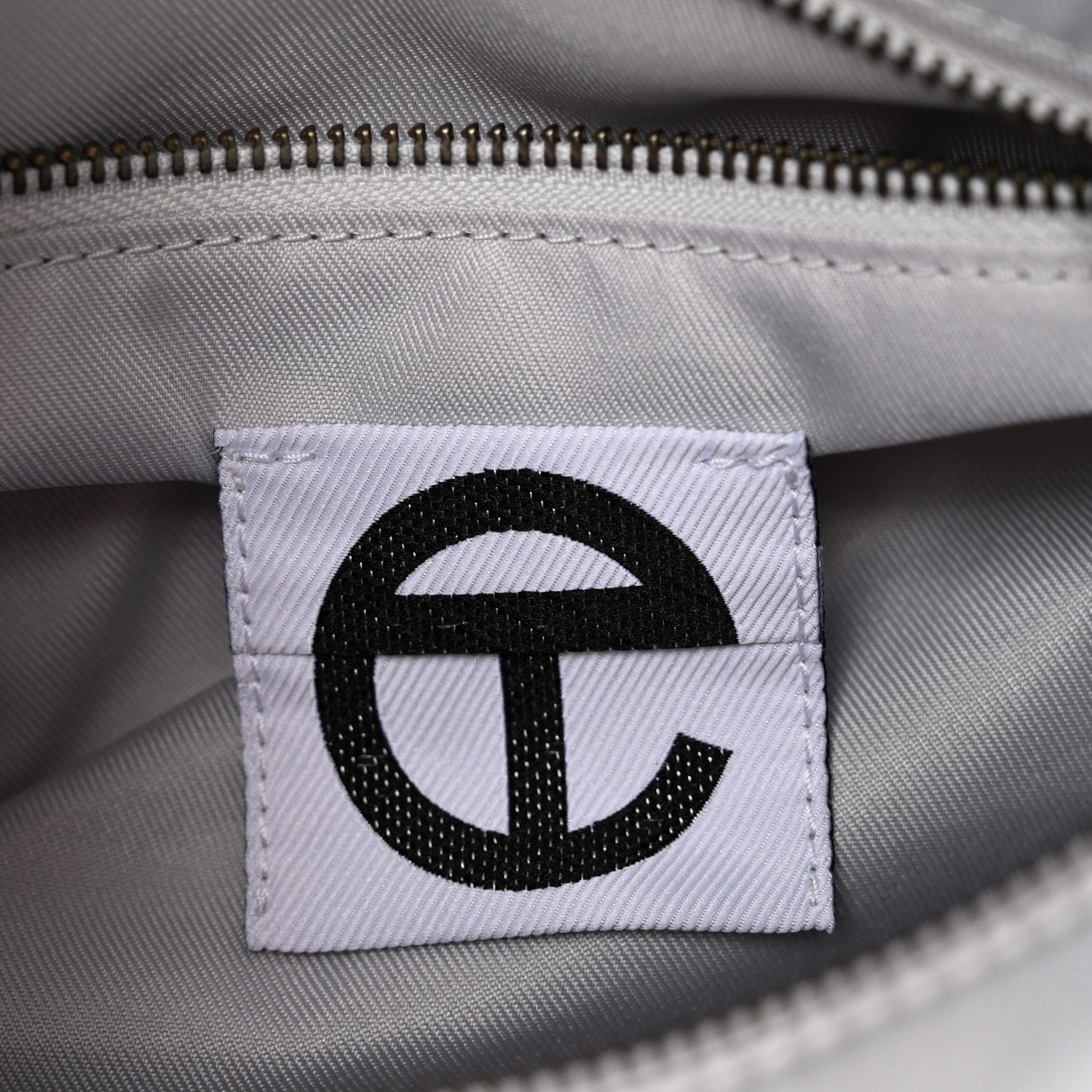 Telfar Vegan Leather Medium Duffle Silver 6 of 9