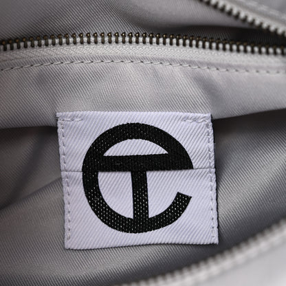 Telfar Vegan Leather Medium Duffle Silver 6 of 9