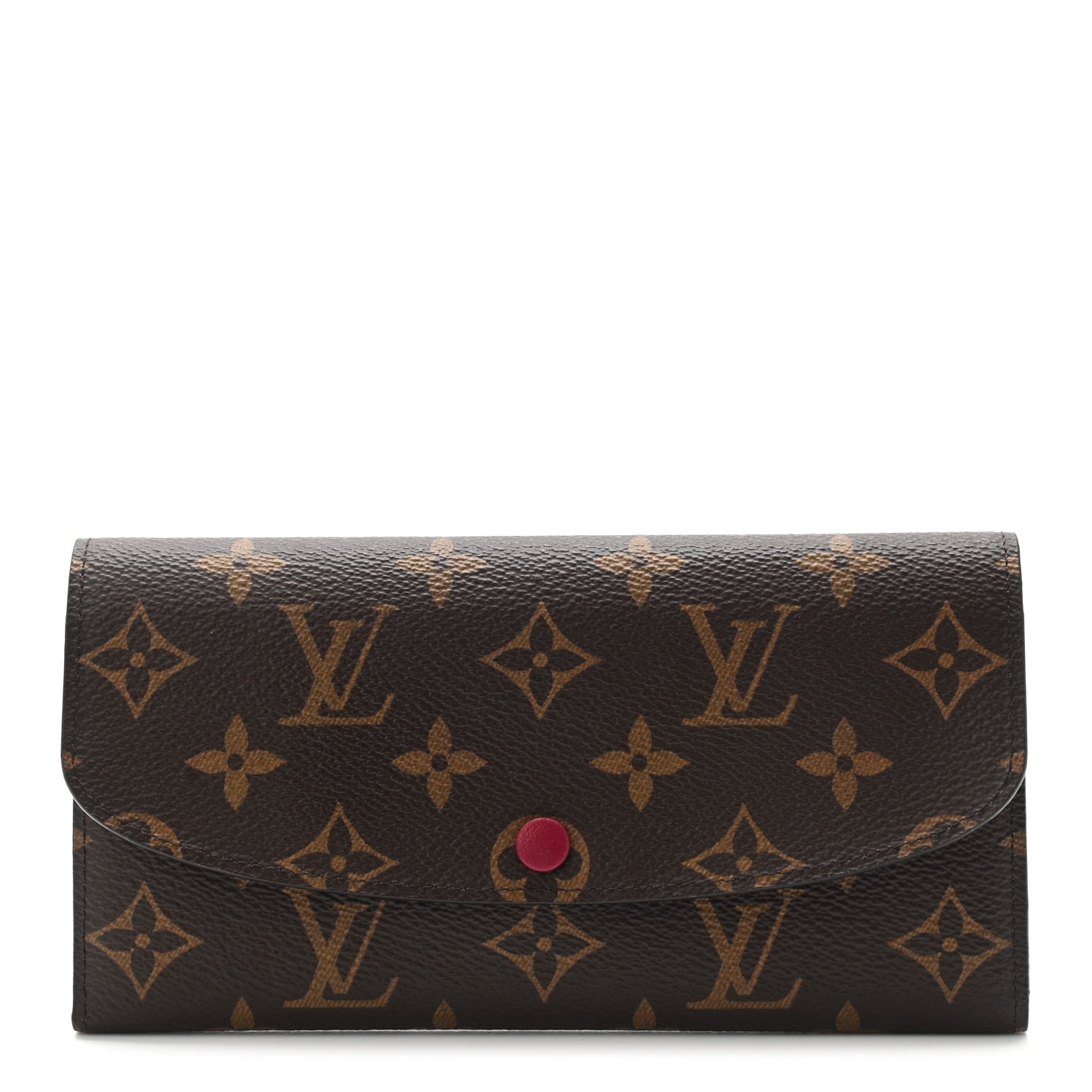 Louis Vuitton Monogram Emilie Wallet Fuchsia 1 of 7