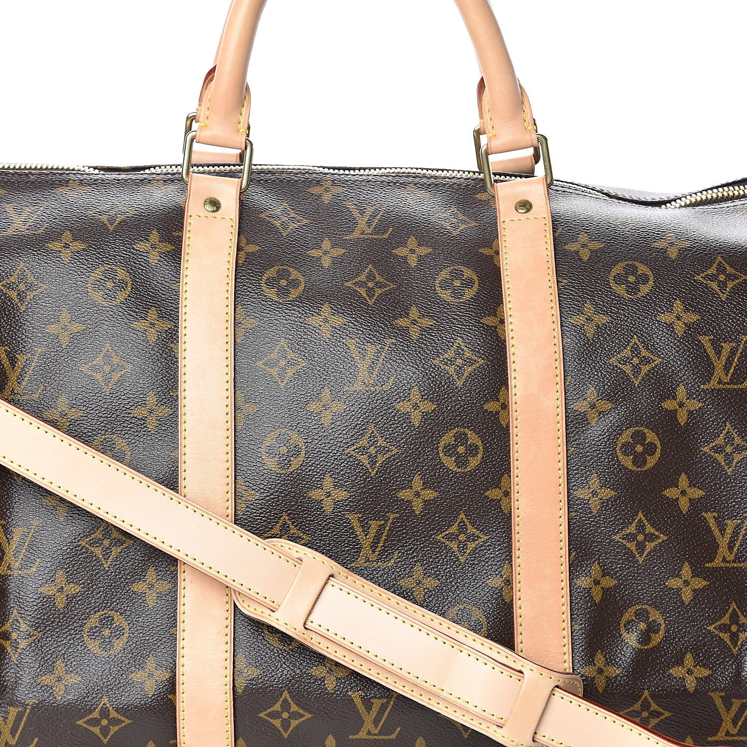 Louis Vuitton Monogram Keepall Bandouliere 60 7 of 10