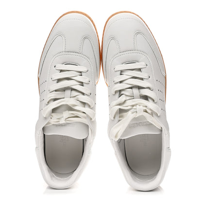 Hermes Sport Goatskin Calfskin Match Sneakers 38.5 White 2 of 10