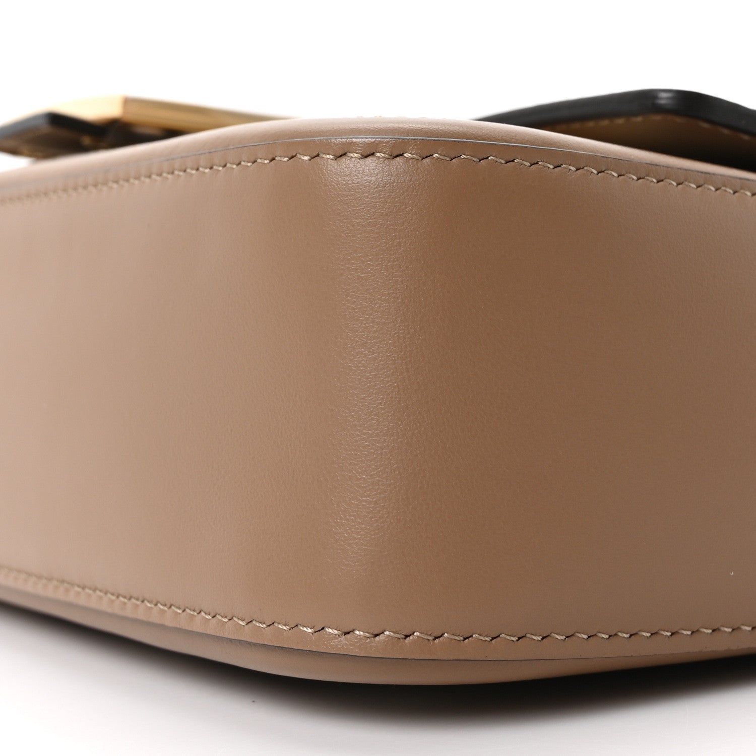 Fendi Canvas Pequin Striped Baguette Beige Sand 9 of 9