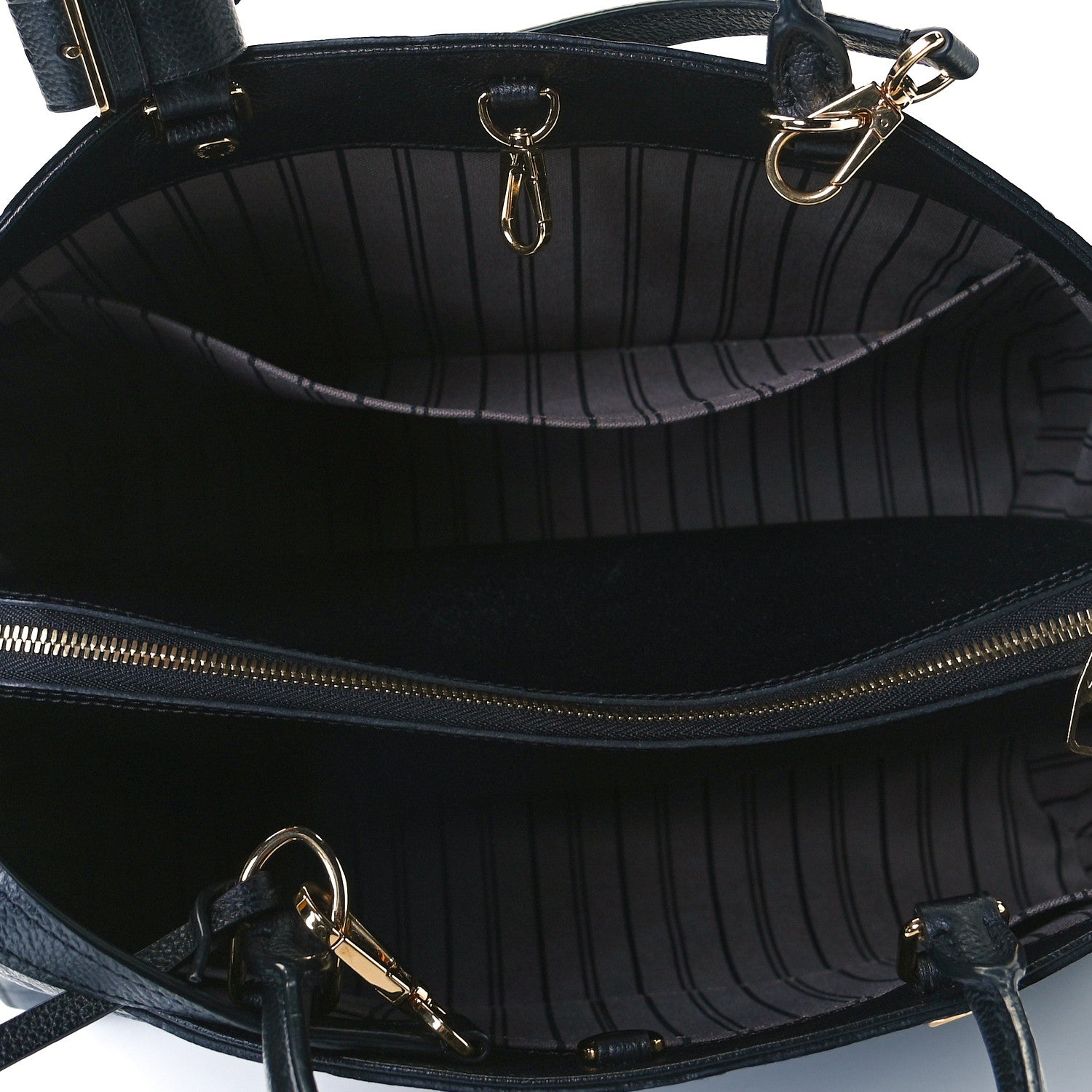 Louis Vuitton Empreinte Montaigne GM Black 7 of 8
