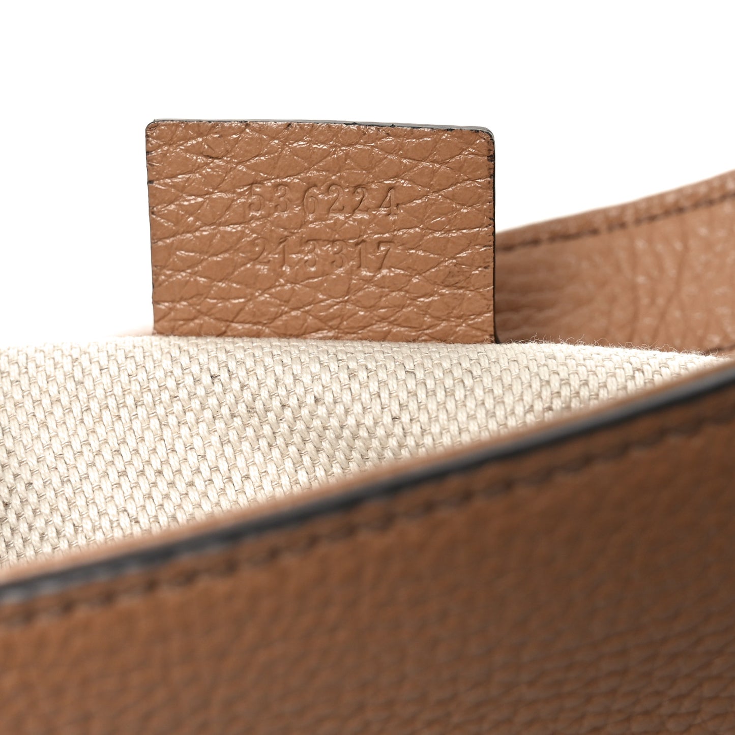 Pebbled Calfskin Medium Soho Flap Crossbody Camelia