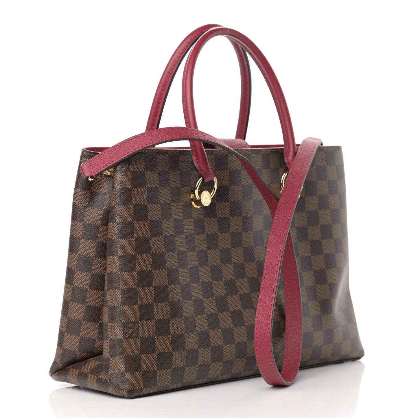 Damier Ebene LV Riverside Lie De Vin