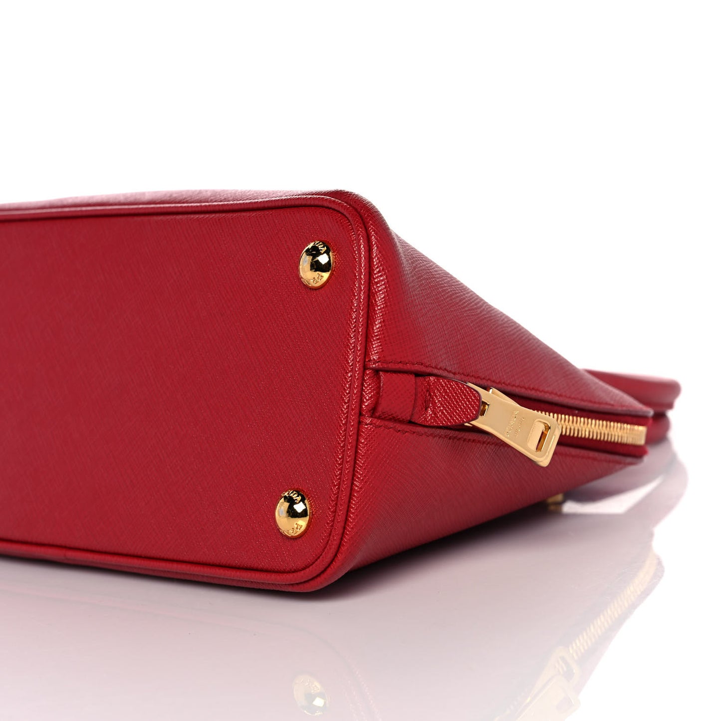 Saffiano Vernice Small Promenade Tote Fuoco