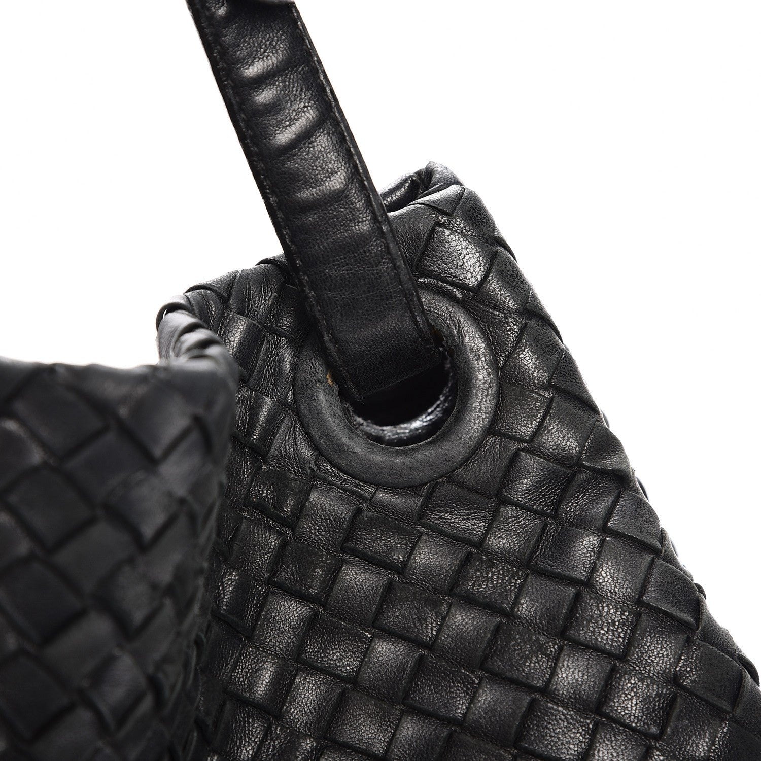 Bottega Veneta Nappa Intrecciato Medium Garda Bag Black 15 of 15