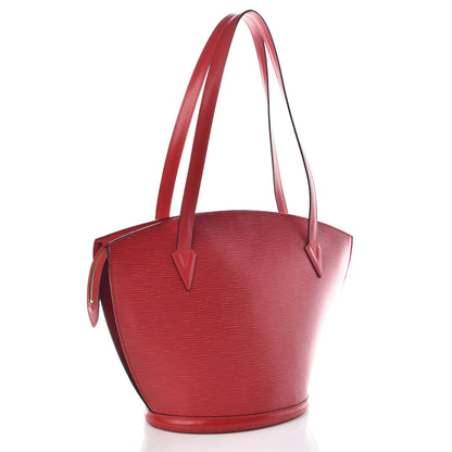 Louis Vuitton Epi Saint Jacques GM Castillan Red 3 of 11