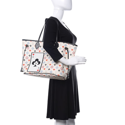 Louis Vuitton Game On Neverfull MM White 2 of 10