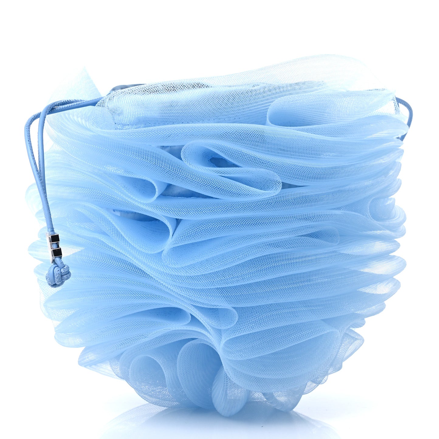 Tulle Mesh Pom Bag Oxford