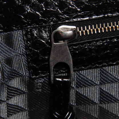 Proenza Schouler Python Large PS1 Satchel Black 9 of 11