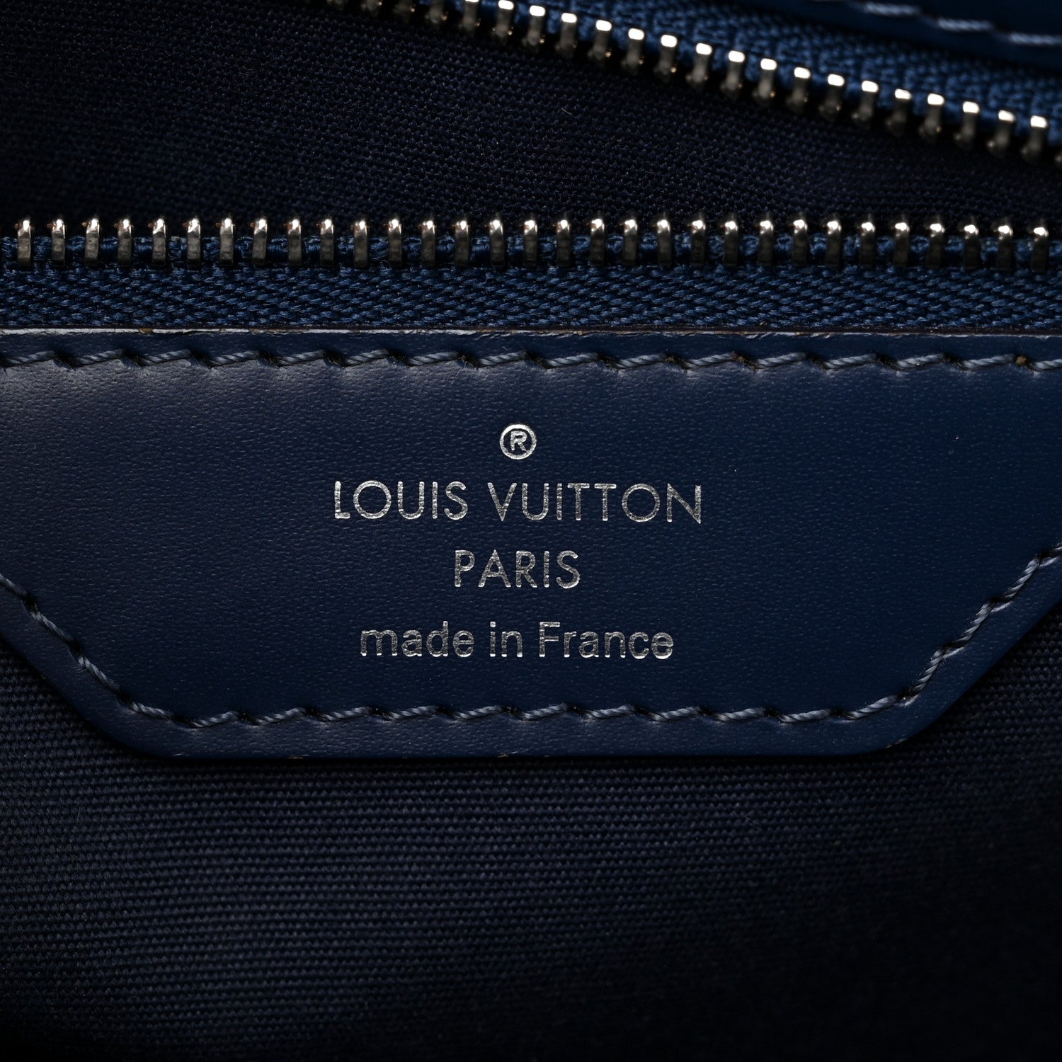 Louis Vuitton Epi Brea MM Indigo 6 of 10