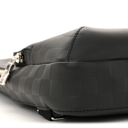 Louis Vuitton Damier Infini Avenue Sling Bag Onyx 8 of 12
