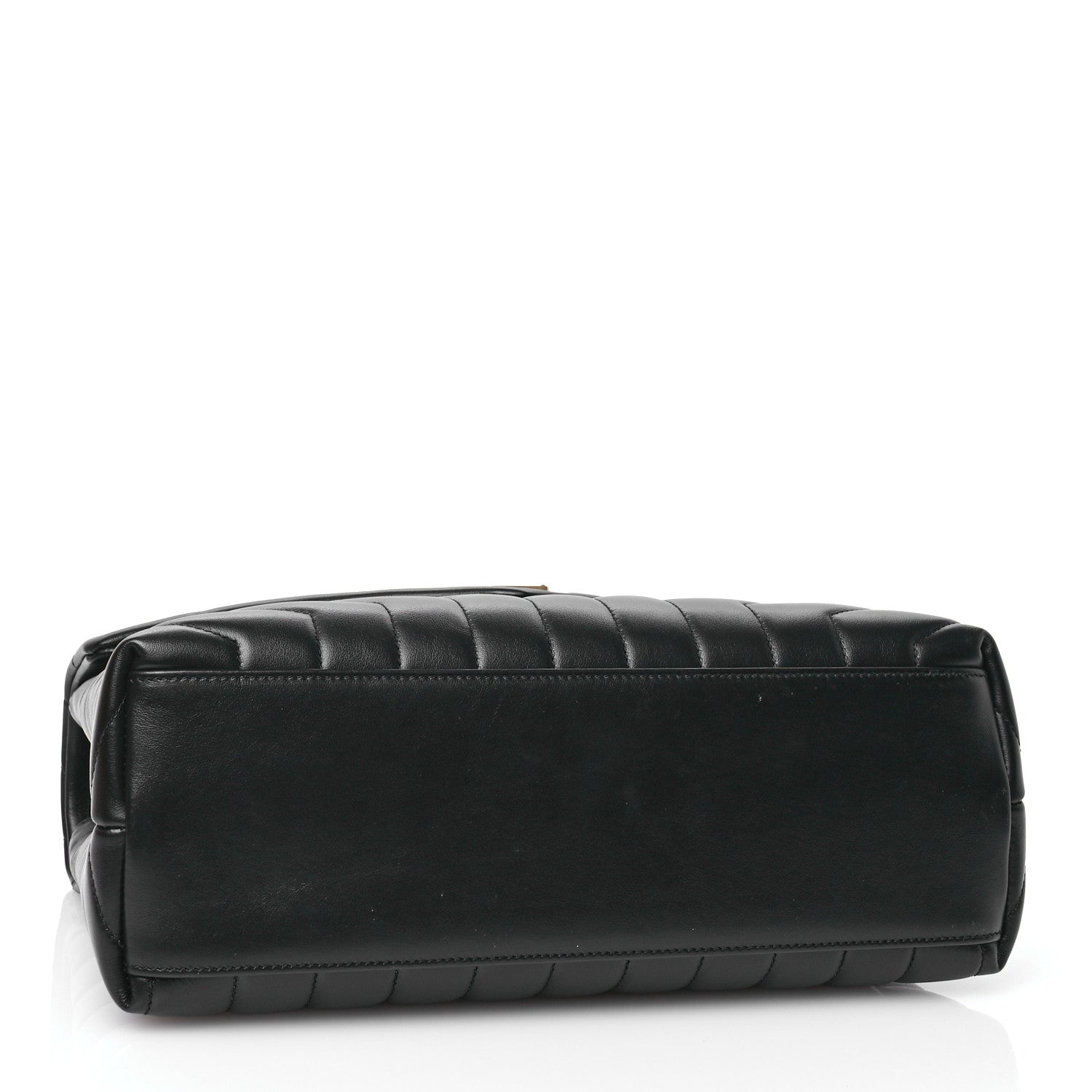 Saint Laurent Calfskin Y Quilted Monogram Medium Loulou Chain Satchel Black 4 of 10