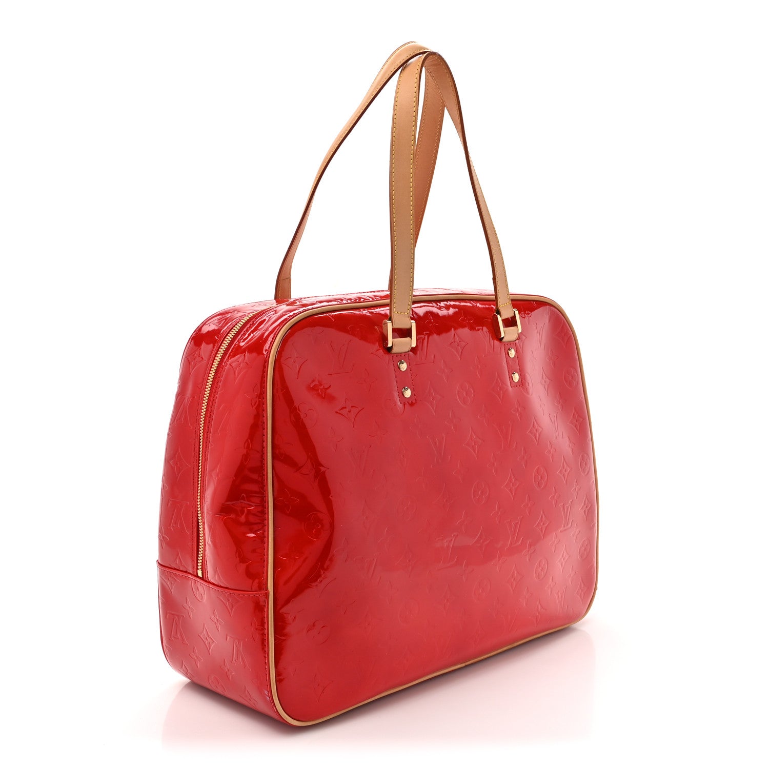 Louis Vuitton Vernis Sutton Rouge 2 of 18