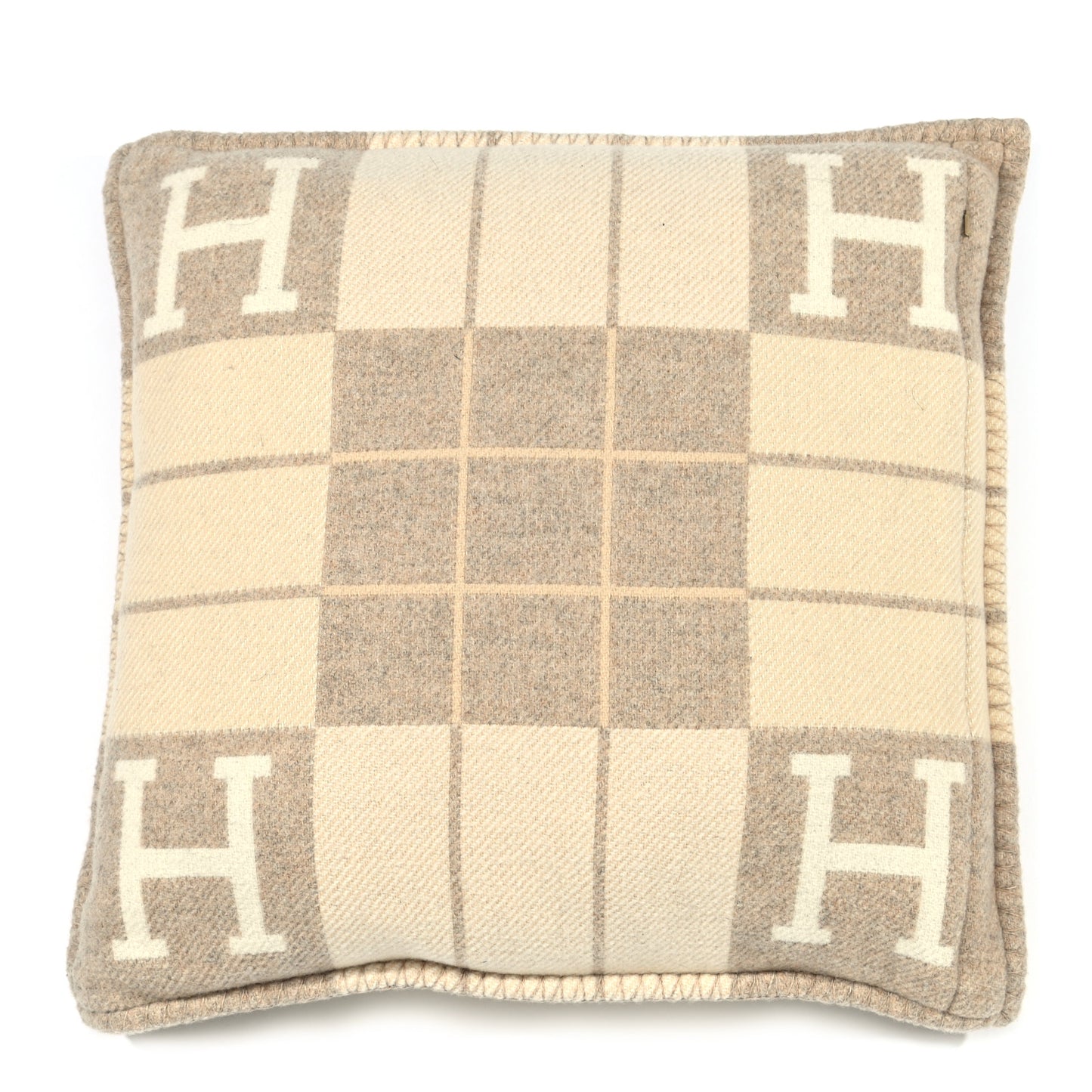 Wool Cashmere Avalon III Pillow PM Coco Camomille