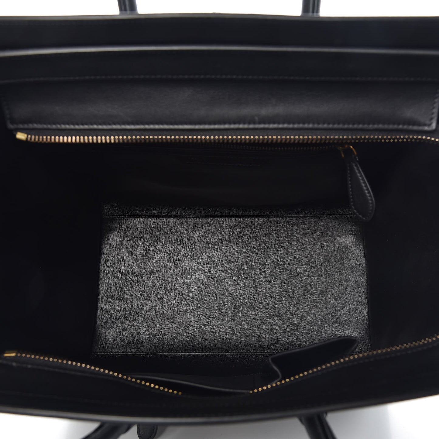 Smooth Calfskin Mini Luggage Black