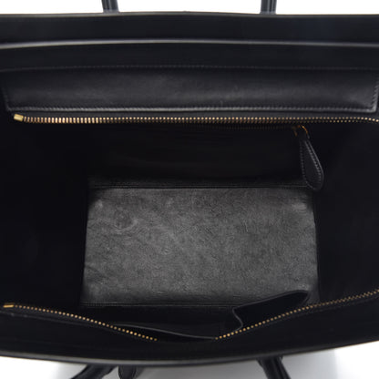 Celine Smooth Calfskin Mini Luggage Black 4 of 13