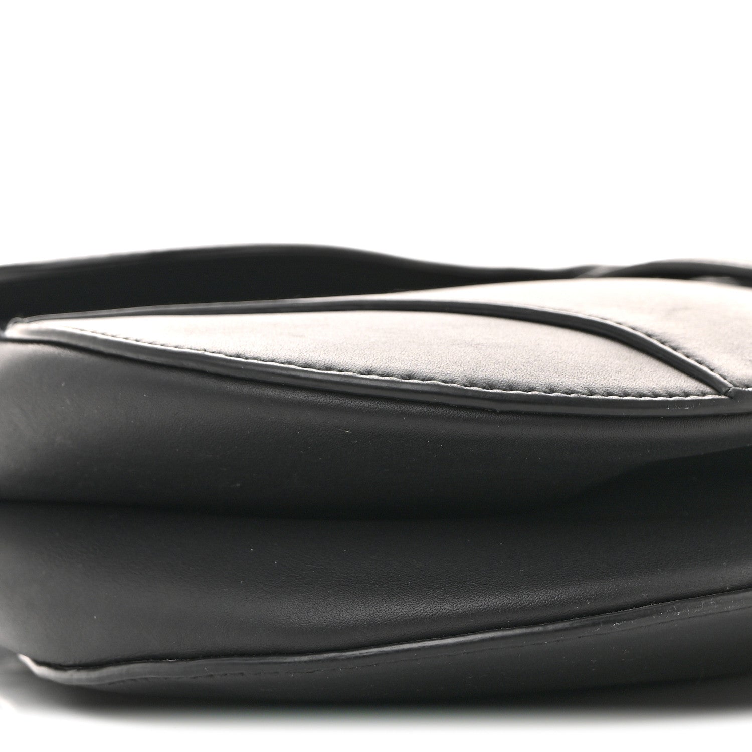 Christian Dior Ultra Matte Calfskin Saddle Bag Black 9 of 14
