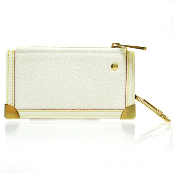 Louis Vuitton Suhali Key Pouch White 1 of 7