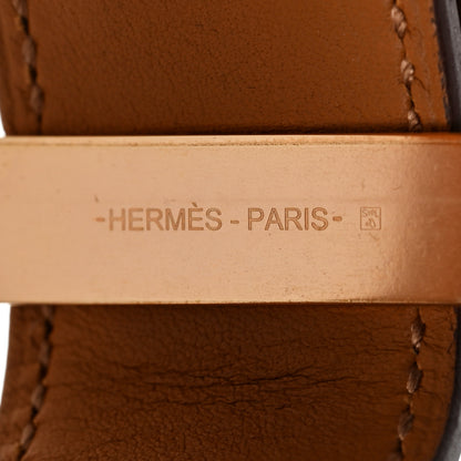 Hermes Epsom Collier de Chien CDC 24 Bracelet T2 Gold 5 of 7