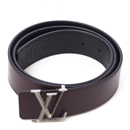 Louis Vuitton Calfskin 40mm LV Pyramide Reversible Belt 90 36 Black 2 of 7