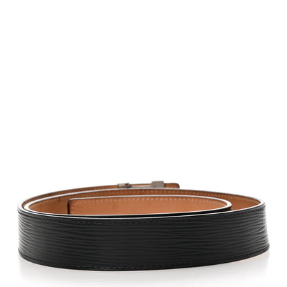 Louis Vuitton Epi 30mm LV Initiales Belt 85 34 Black 2 of 10