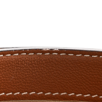 Celine Triomphe Canvas Card Holder Tan 8 of 9