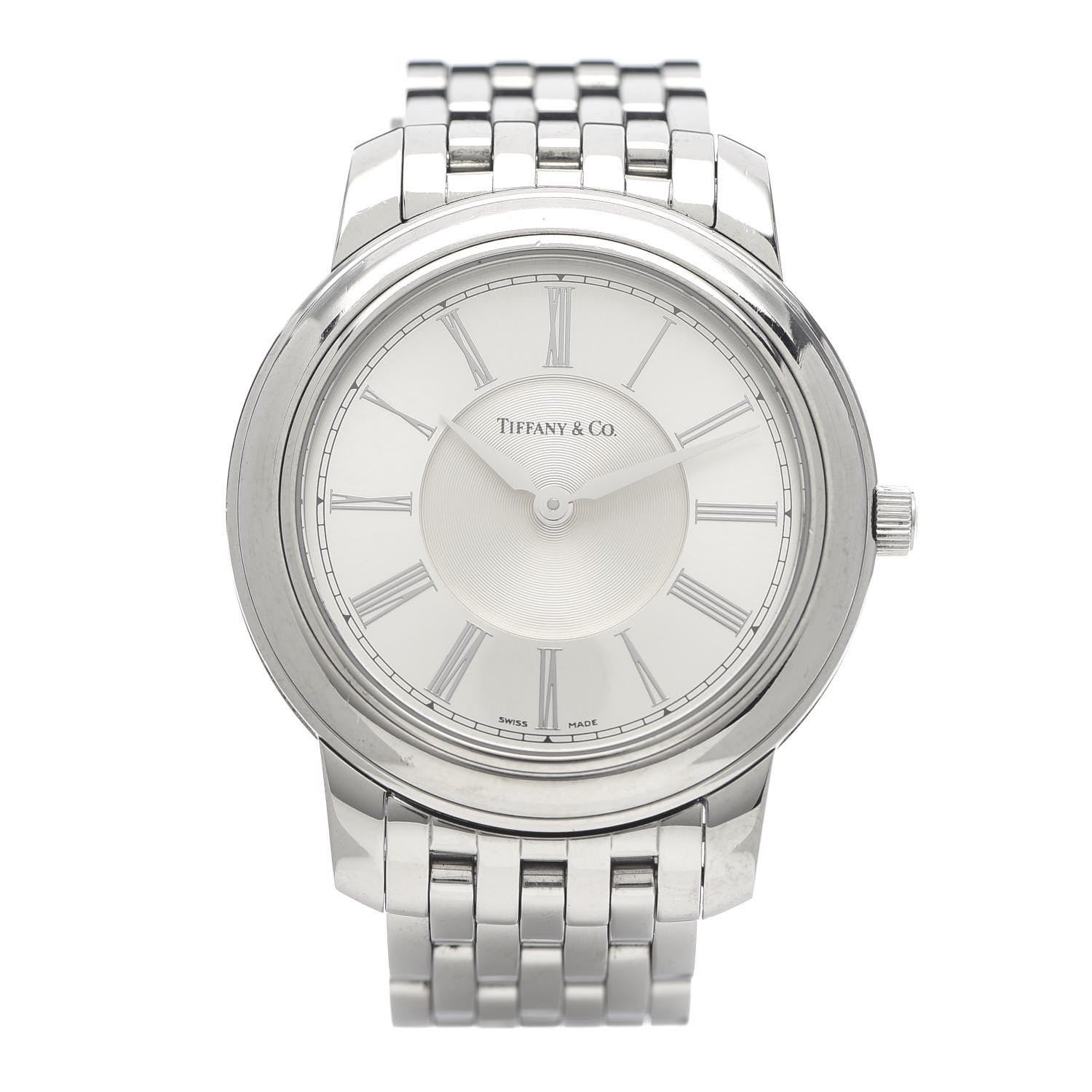 Tiffany Stainless Steel 36mm Mark Resonator Quartz Watch 1 of 7
