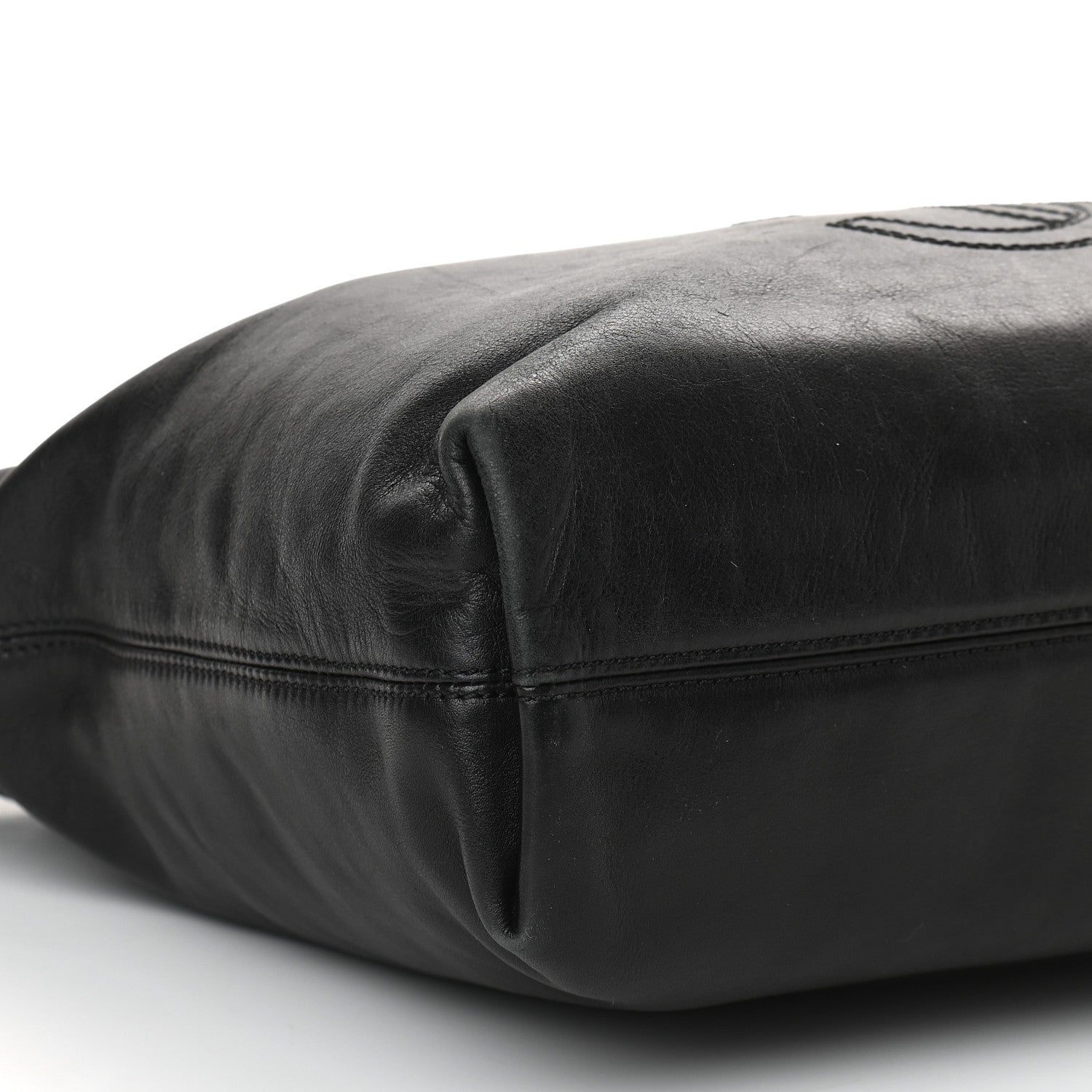 Chanel Lambskin CC Tote Black 7 of 8