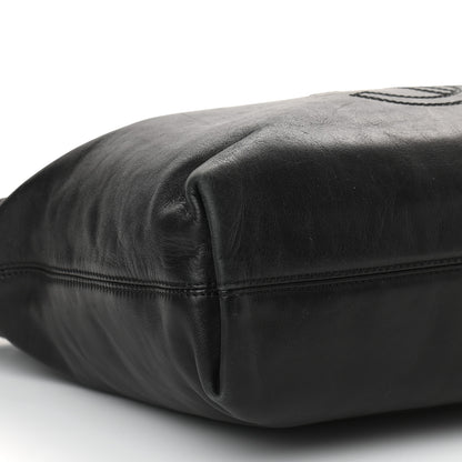 Chanel Lambskin CC Tote Black 7 of 8