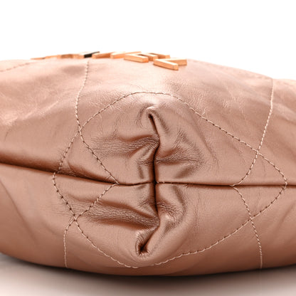 Chanel Metallic Calfskin Quilted Mini Chanel 22 Copper 10 of 11