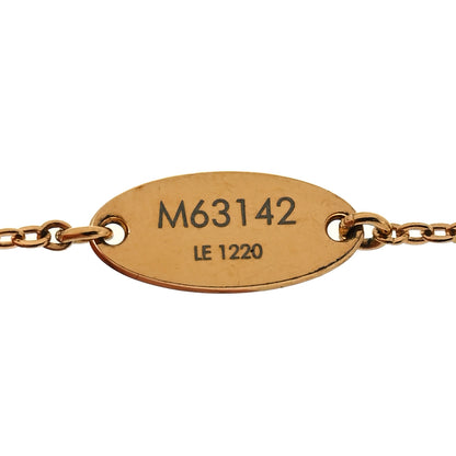 Louis Vuitton Brass Nanogram Bracelet Silver Gold 5 of 5