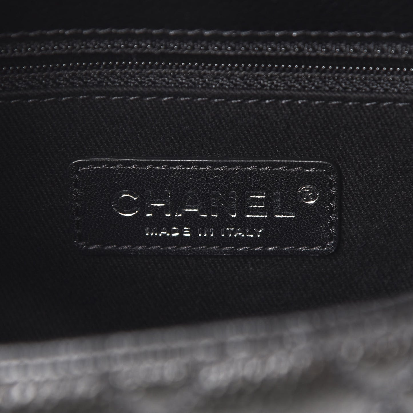 Caviar Quilted Mini Coco Handle Flap So Black