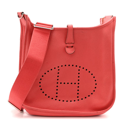 Hermes Taurillon Clemence Evelyne III PM Bougainvillea 1 of 15