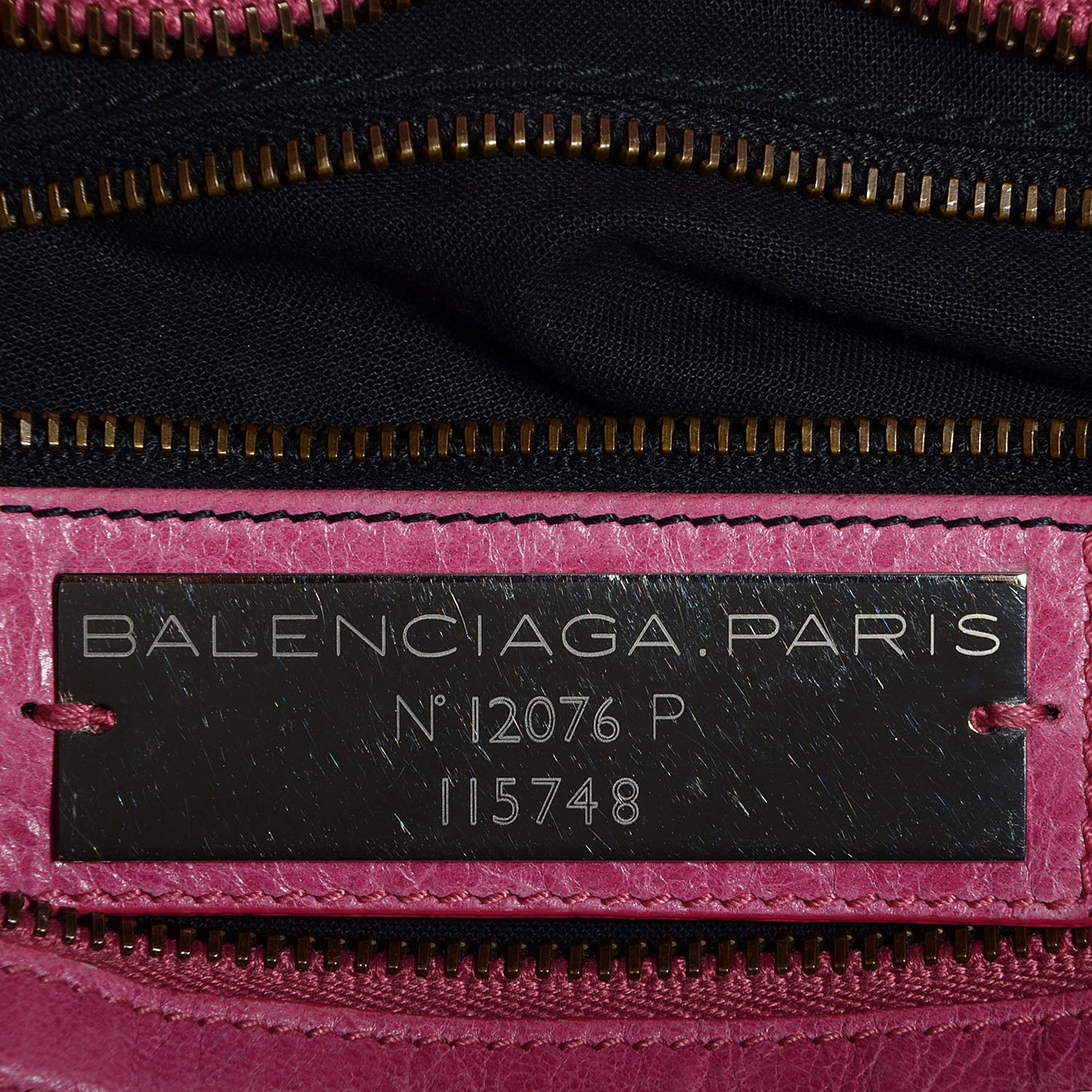 Balenciaga Agneau S City Sorbet Fucsia 9 of 11