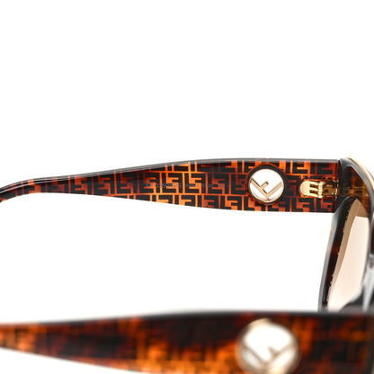 Fendi Acetate F is Fendi 51mm Cat Eye Sunglasses FF 0359/S Tortoise Camouflage 6 of 7